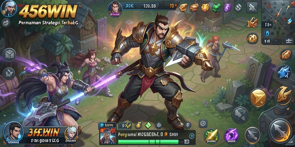 Tangkapan layar gameplay SLG yang mendebarkan dari 456WIN.