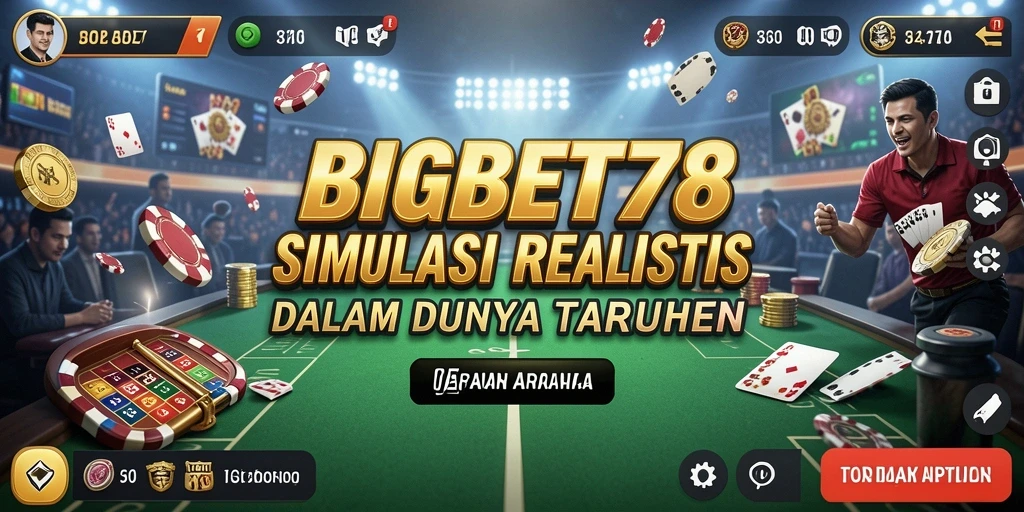 Tampilan gameplay BIGBET78 yang menarik dan interaktif.