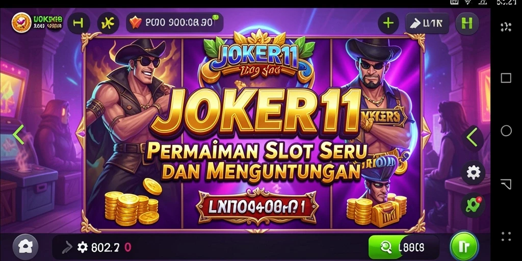 Tampilan menarik dari gameplay Slot JOKER11 yang penuh warna.