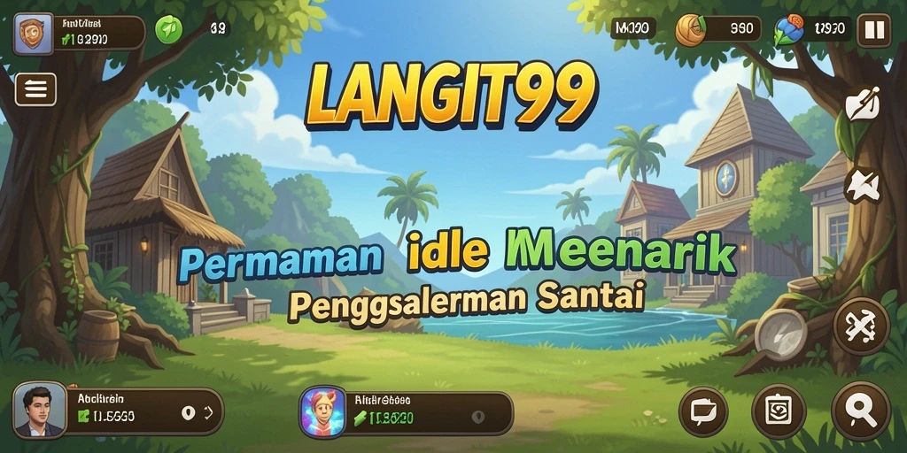 Tangkapan layar dari gameplay LANGIT99 yang menampilkan mekanisme Idle yang menarik.