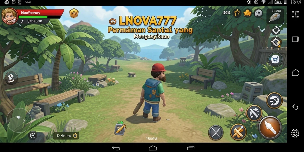 Screenshot gameplay LNOVA777 menampilkan aksi seru dan penuh warna.