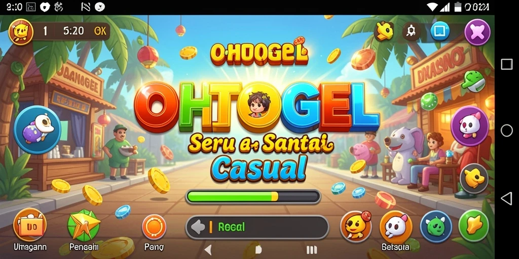 Tampilan menarik dengan gameplay santai OHTOGEL.