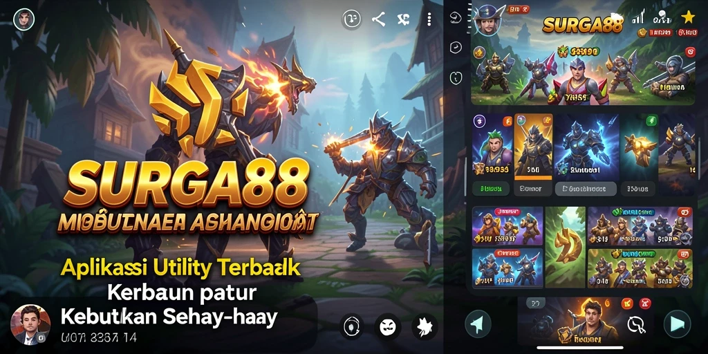 Tampilan screenshot SURGA88 yang menampilkan antarmuka user-friendly.